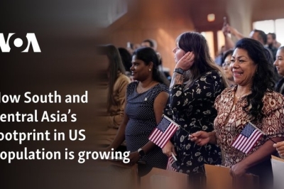 How South and Central Asia’s footprint in US population is growing