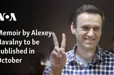 Memoir by Alexey Navalny to be published in October
