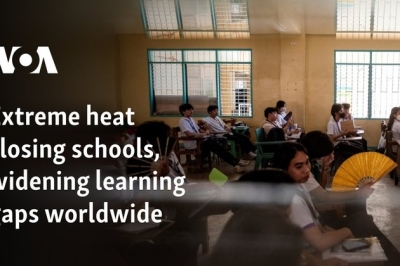 Extreme heat closing schools, widening learning gaps worldwide