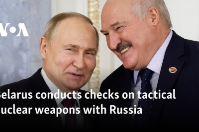 Belarus conducts checks on tactical nuclear weapons with Russia