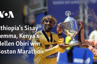Ethiopia’s Sisay Lemma, Kenya’s Hellen Obiri win Boston Marathon