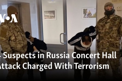 4 Suspects in Russia Concert Hall Attack Charged With Terrorism