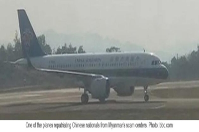 Flight to freedom: Myanmar’s scam center workers repatriated to China