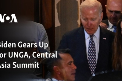 Biden Gears Up for UNGA, Central Asia Summit