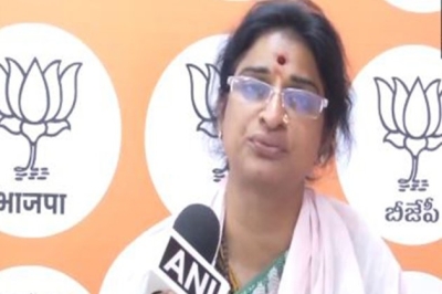 &quot;This is ridiculous&quot;: BJP candidate Madhavi Latha on complaint against her over controversial arrow gesture