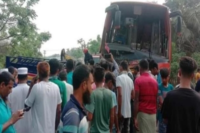 Fatal encounter: 13 perish in head-on collision near Kanaipur Union