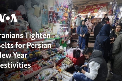 Iranians Tighten Belts for Persian New Year Festivities