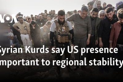 Syrian Kurds say US presence important to regional stability