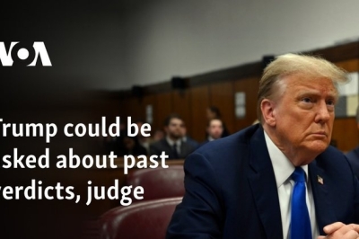 Judge: Trump could be asked about past verdicts, if he testifies
