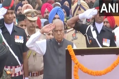 Anantnag encounter: Son salutes Col. Manpreet Singh, Punjab governor lays wreath as braveheart laid to rest with military honours