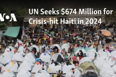 UN Seeks $674 Million for Crisis-hit Haiti in 2024