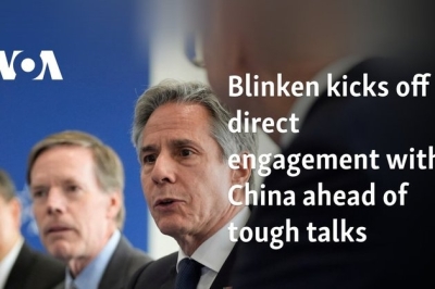 Blinken in Beijing for talks with top Chinese officials