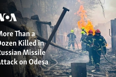 20 Killed in Russian Missile Attack on Odesa, More Than 70 Injured