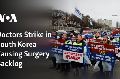 Doctors Strike in South Korea Causing Surgery Backlog