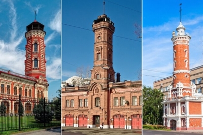 10 most beautiful fire station watchtowers in Russia