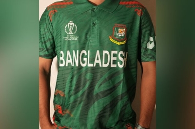 Bangladesh launch new jersey for ICC Cricket World Cup 2023