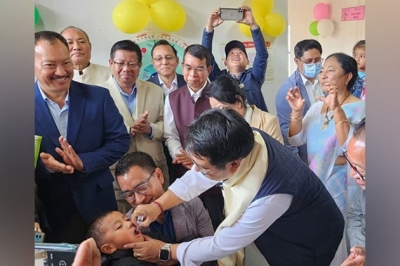Manipur Health Minister launches ‘Intensified Pulse Polio Immunisation’ on National Immunisation Day