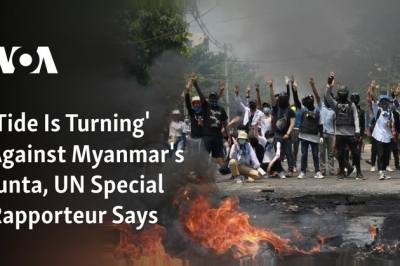 ’Tide Is Turning’ Against Myanmar’s Junta, UN Special Rapporteur Says