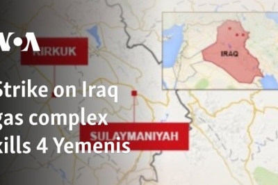 Strike on Iraq gas complex kills 4 Yemenis