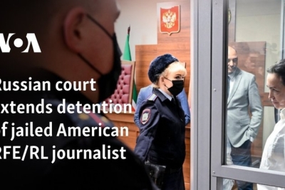 Russian court extends detention of jailed American RFE/RL journalist