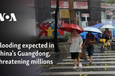Flooding expected in China’s Guangdong, threatening millions