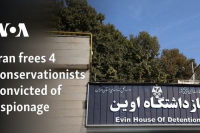 Iran frees 4 conservationists convicted of espionage