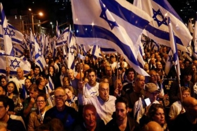 Anti-government protests in Israel for PM Netanyahu’s resignation and early elections