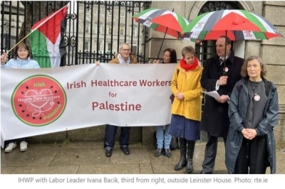 From Dublin to DC: Irish medics’ plea for Gaza ceasefire